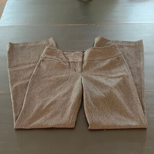 Express Editor cut black and light threaded texture dress pants